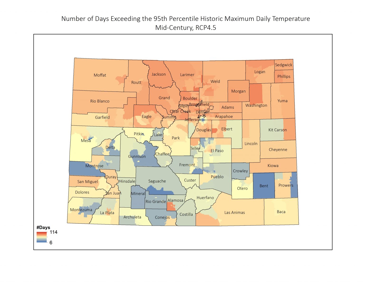 What Climate Change Means For Colorado | Heat Emissions Maps