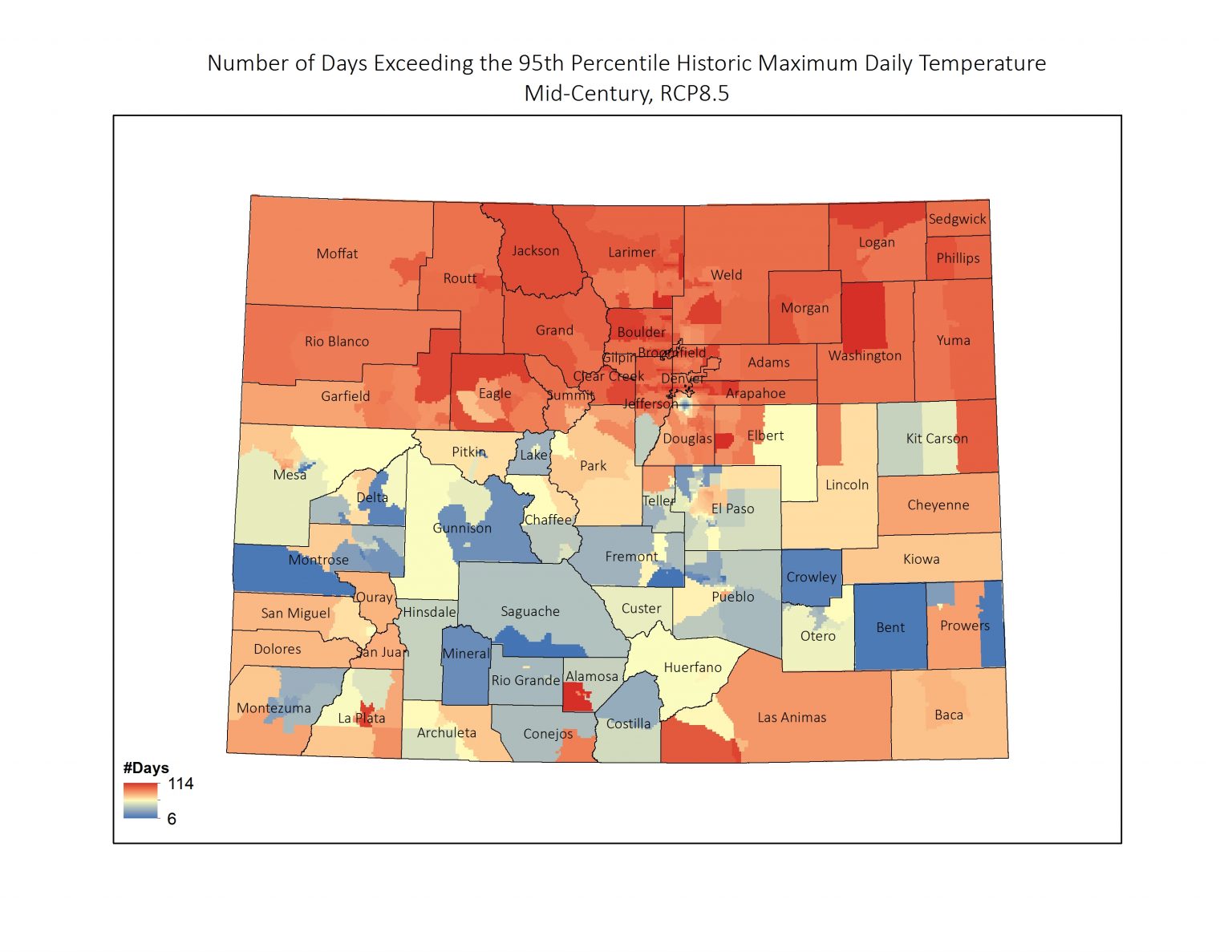 What Climate Change Means For Colorado | Heat Emissions Maps