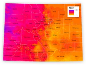 Understand the Maps - Colorado Climate Change